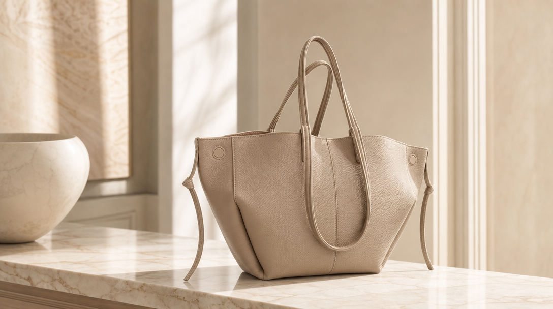 Aloura Tote – Ivory Beige