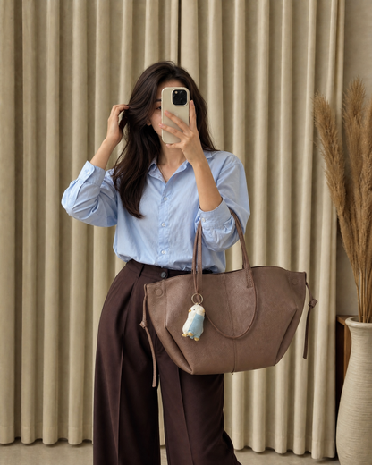 Aloura Tote Coffee Brown
