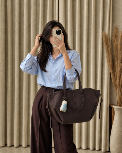 Aloura Tote Choco Brown