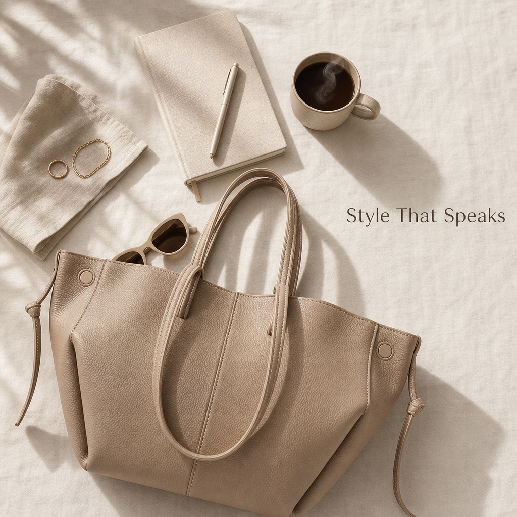 Aloura Tote – Ivory Beige